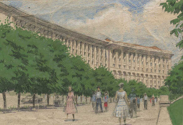 Раскина Екатерина Валериановна. Крещатик летом 